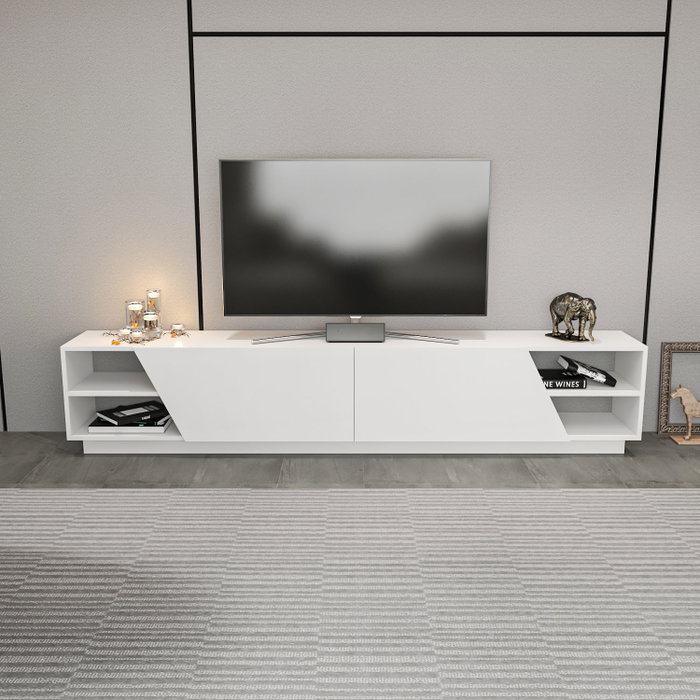 Hanah Home Rhodes Soporte de TV Blanco Hanah Home Rhodes Soporte de TV Blanco